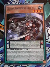 Carte Yu-Gi-Oh Maîtresse Amazonesse à l'Épée d'Argent (MP23-FR220)