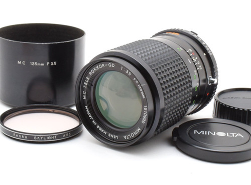 Objectif minolta tele - objectif,