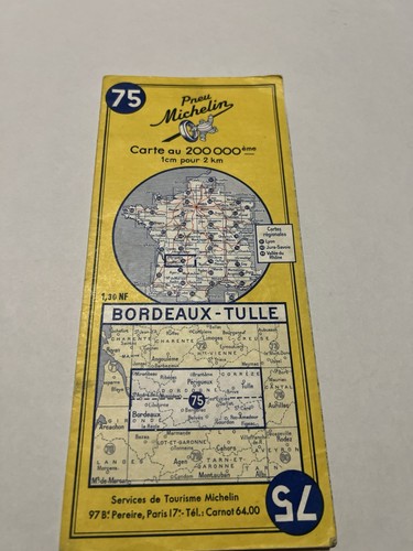 Michelin carte routière - carte, n°75