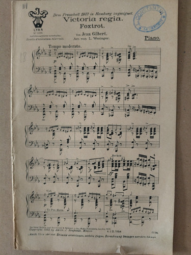 Rare partition petit - partition,