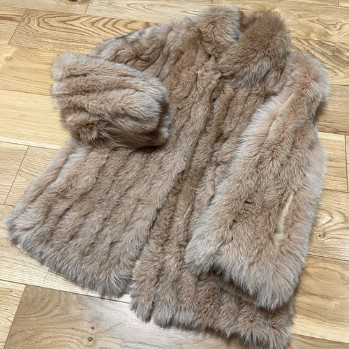 Manteau fourrure renard - fourrure,