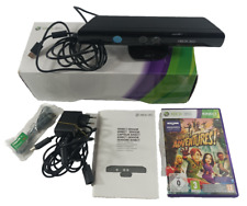 Microsoft XBOX 360 Capteur Kinect avec notice boite et Jeu Kinect Adventures