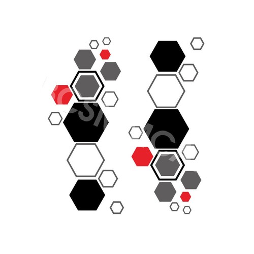 Car hexagon honeycomb - car,