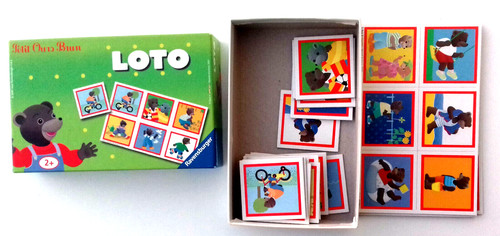 Lot loto petit ours - brun,