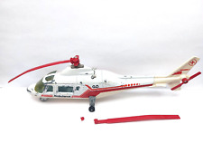 JOUET hélicoptère AMBULANCE marque MAJORETTE VINTAGE METAL PLASTIQUE