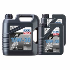 6 L Liqui Moly Huile Moteur Moto 4Tact 10W-30 Street API SN Plus JASO MA2