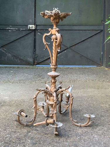 Ancien lustre en - 74, cm