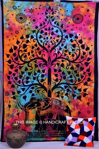 Tenture murale indienne - tenture,