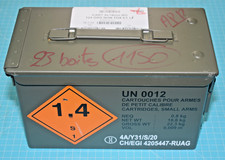 caisse de munitions militaire M2A1 hermétique dimension 31x15.5x19cm d'occasion