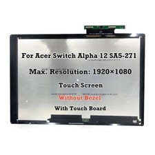 12" LCD Tactile Écran FHD