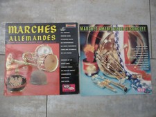 Disque 33 Tours Vinyle 33T Marches Militaires Allemandes + Américaines