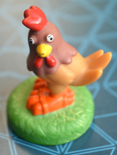 Figurine animale la poule - la,
