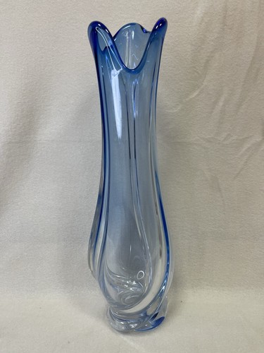 Vase cristal soufflé - en,