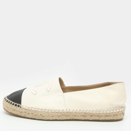 Espadrilles plates chanel - plates, cc