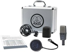 Microphone professionnel à câble dynamique AKG C414 XLS qualité japonaise non...