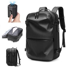 Men Travel Backpack vacuum compression 17 inch Laptop Backpack Business Large Ca