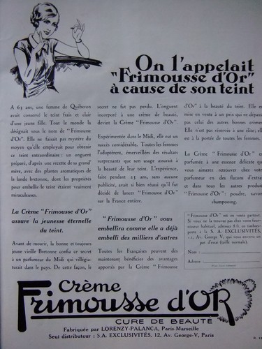 Publicité crème frimousse - crÈme,