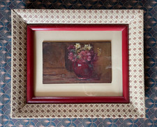 Anonyme - Huile sur bois -