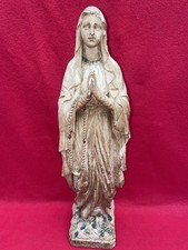 Statue Vierge 45 cm signée
