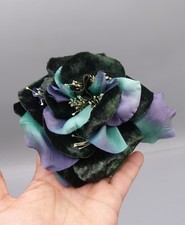 Grande Fleur en tissu ancienne