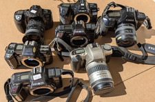 Lot 7 Reflex argentiques dont