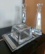 Ensemble cristal argent