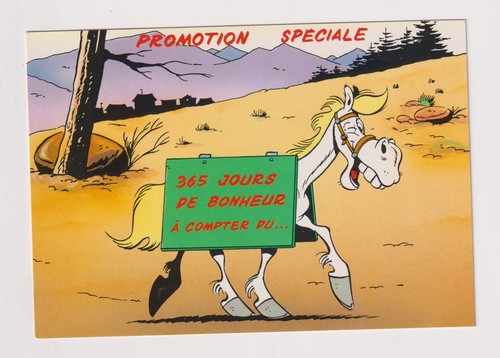 Carte postale lucky luke - lucky,