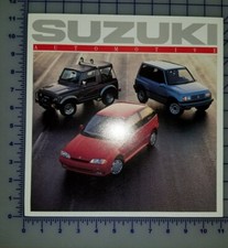 1989 Suzuki Full Line Brochure