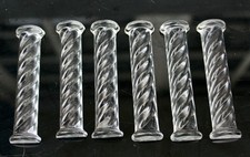 6 porte couteau en cristal