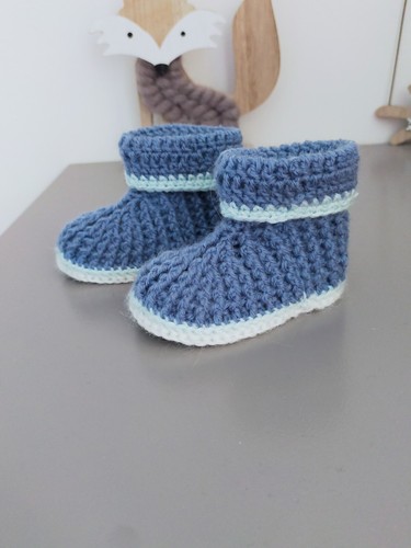 Chaussons bébé mois - 3/6,