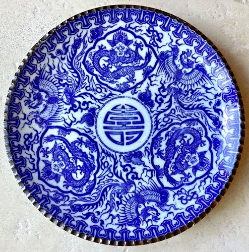 Ancien plat céramique - plat,