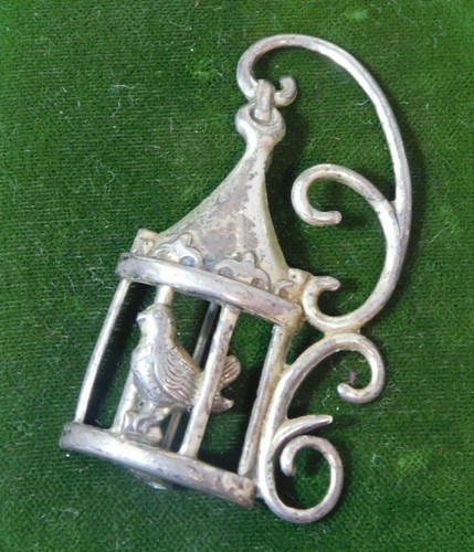 Vintage lang oiseau cage - vintage,