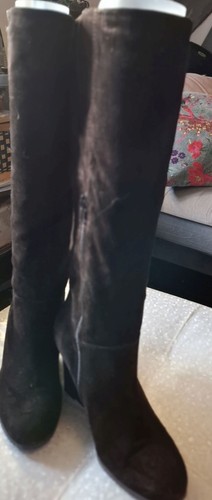 Bottes daim marron taille - en,