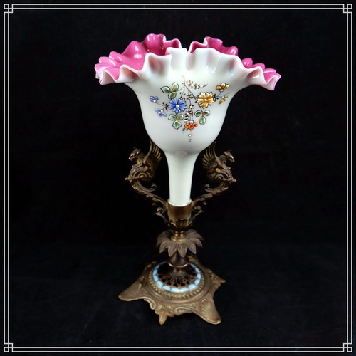 Vase soliflore opaline - en,