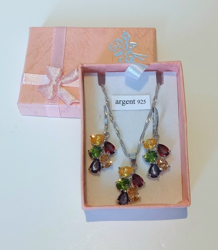 Parure bijoux collier - , chaîne