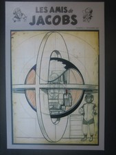 Amis de Jacobs Carte Postale