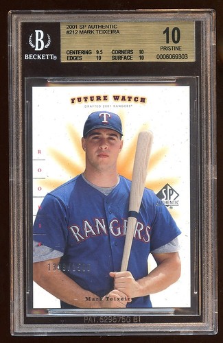 Bgs pristine mark teixeira - 10,