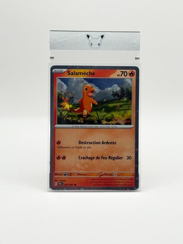 Carte pokémon salamèche - carte,
