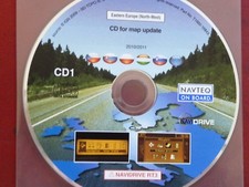 Hongrie, Tchéquie, Pologne etc CD carte pour GPS NAVIDRIVE RT3 PEUGEOT/CITROËN