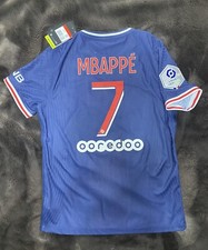 Maillot Officiel Psg Vapor Match  2020/2021 Ligue 1 Mbappé Taille L Neuf