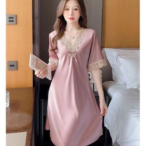 Femme satin chemise - femme, nuit