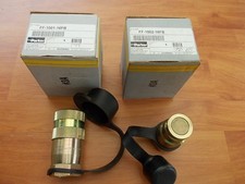 COUPLEUR HYDRAULIQUE 1”BSPP A FACE PLANE PARKER FF-1001-16-FB + FF-1002-16FB