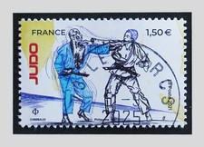 FRANCE 2021 - YT 5503 SPORT COULEUR PASSION JUDO - OBLITÉRÉ