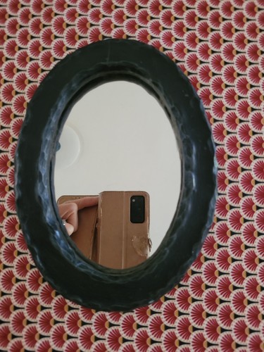 Miroir ovale fer forgé - ovale,