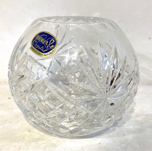 Ancien vase boule crystal - boule, en
