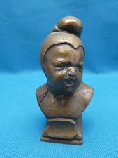 ANCIEN BUSTE EN BRONZE D'UN