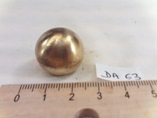 Raccord boule fin de lustre en laiton, Ø 22 mm, pas standard 10 mm (DA63)
