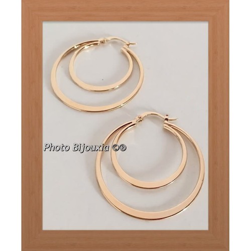 Boucles oreilles créoles - boucles, d'oreilles
