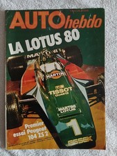 AUTO HEBDO N°156 22/3/1979