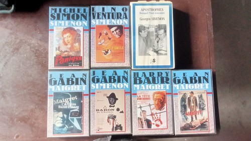 Lot video vhs jean gabin - k7,